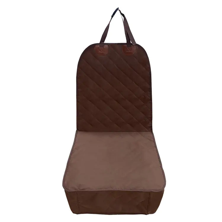 Waterproof Front Seat Cover for Pets with Safety Belt