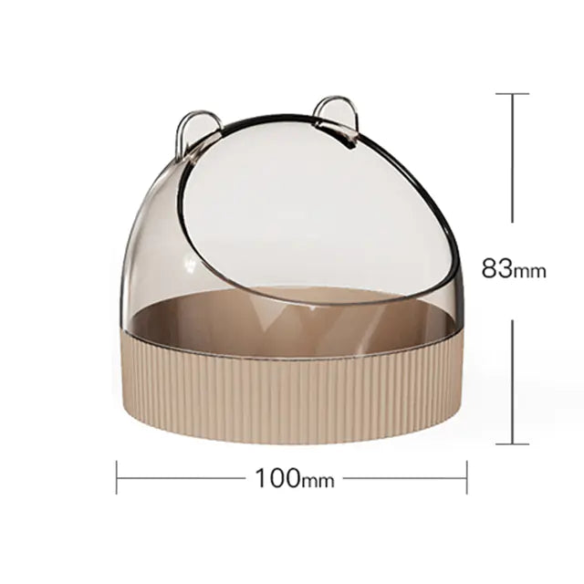 Candy Color Hamster Feeding Bowl for Small Pets