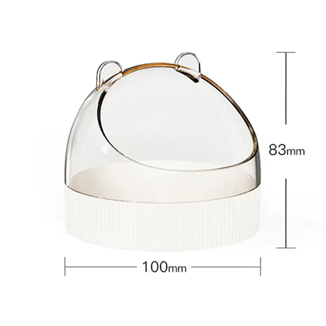 Candy Color Hamster Feeding Bowl for Small Pets