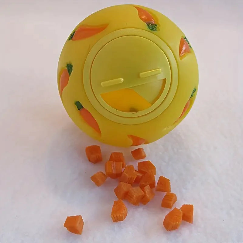 Rabbit Educational Toy with Leaking Ball for Pets