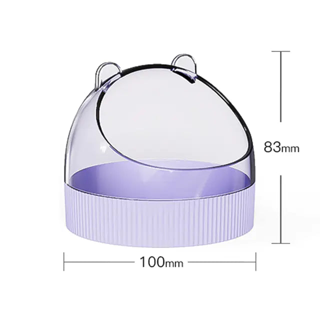 Candy Color Hamster Feeding Bowl for Small Pets