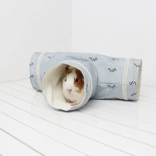 Three-Way Tunnel Toy Nest for Small Pets