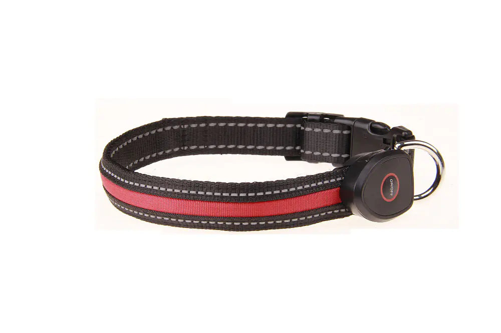 USB Charging Luminous Dog Collar for Pets