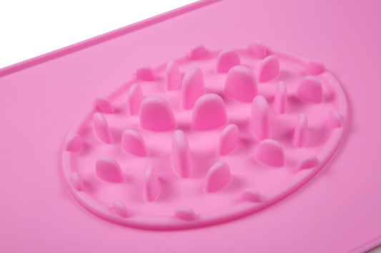 Silicone Dog Paw Mat and Feeding Set for Pets