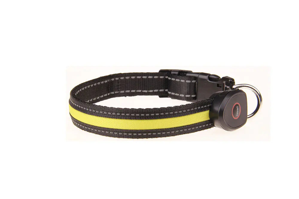 USB Charging Luminous Dog Collar for Pets