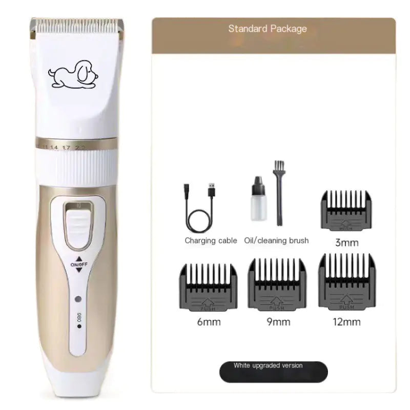 Dog Grooming Clipper for Pets - Includes Accessories