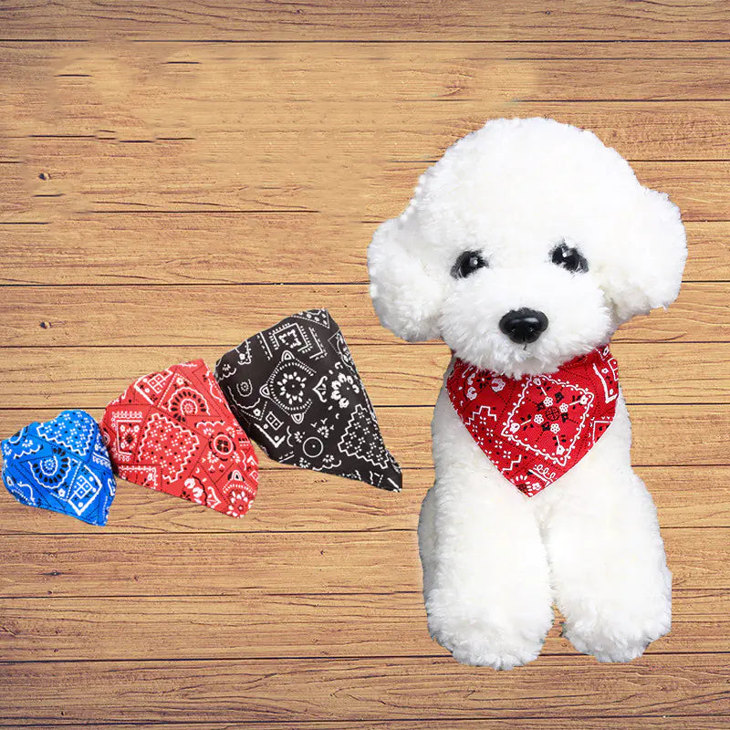 Adjustable Neck Scarf Bandana for Pets